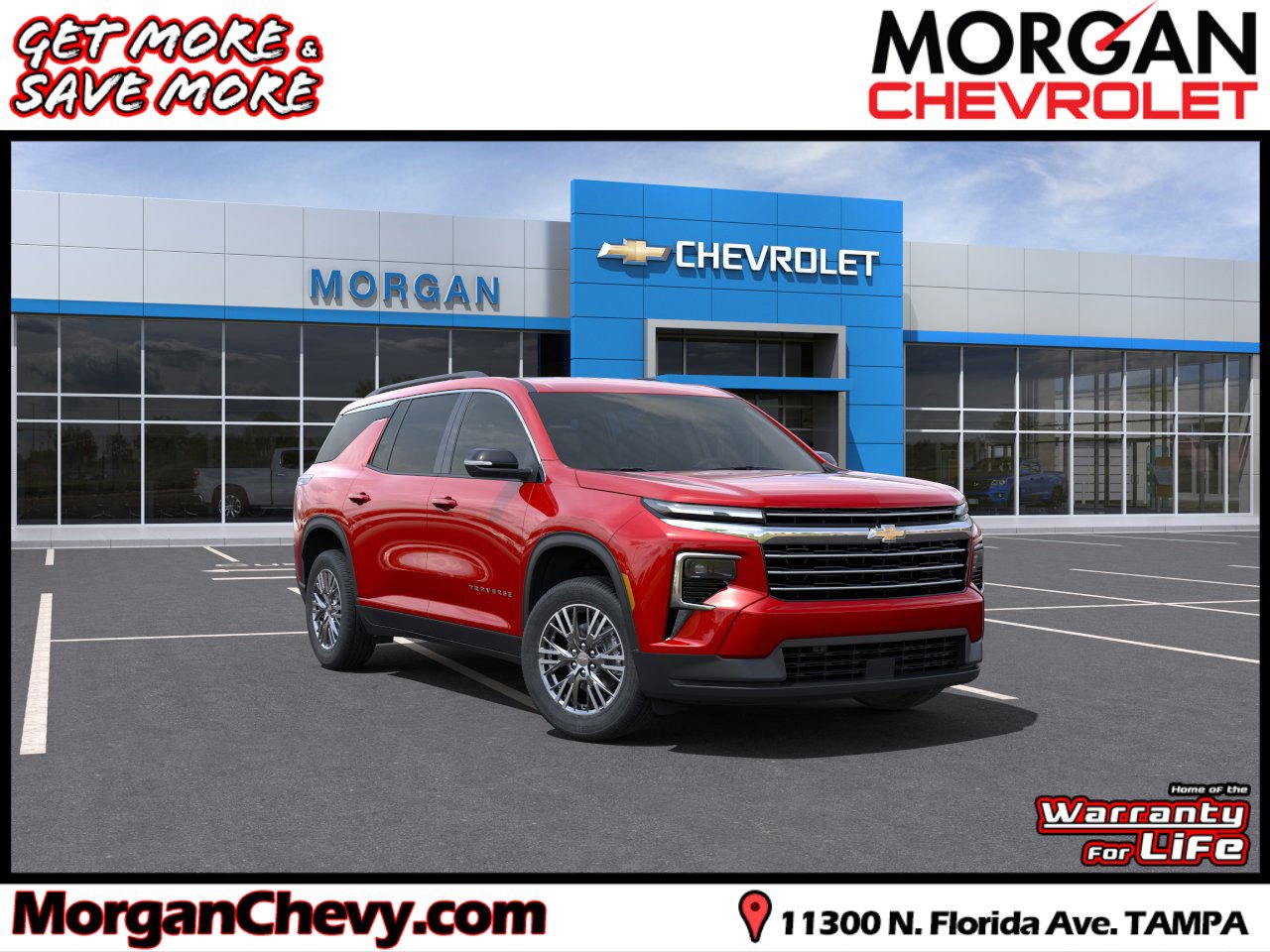 New 2025 Chevrolet Traverse LT w/ Driver Confidence Package