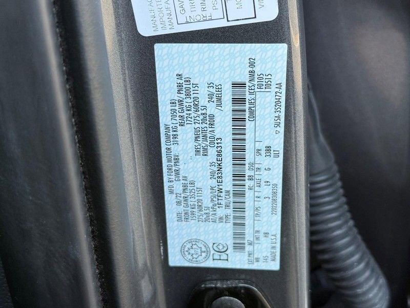 Certified 2022 Ford F150 Lariat w/ Equipment Group 502A High image 23