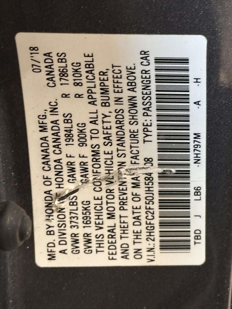 Used 2018 Honda Civic LX image 38