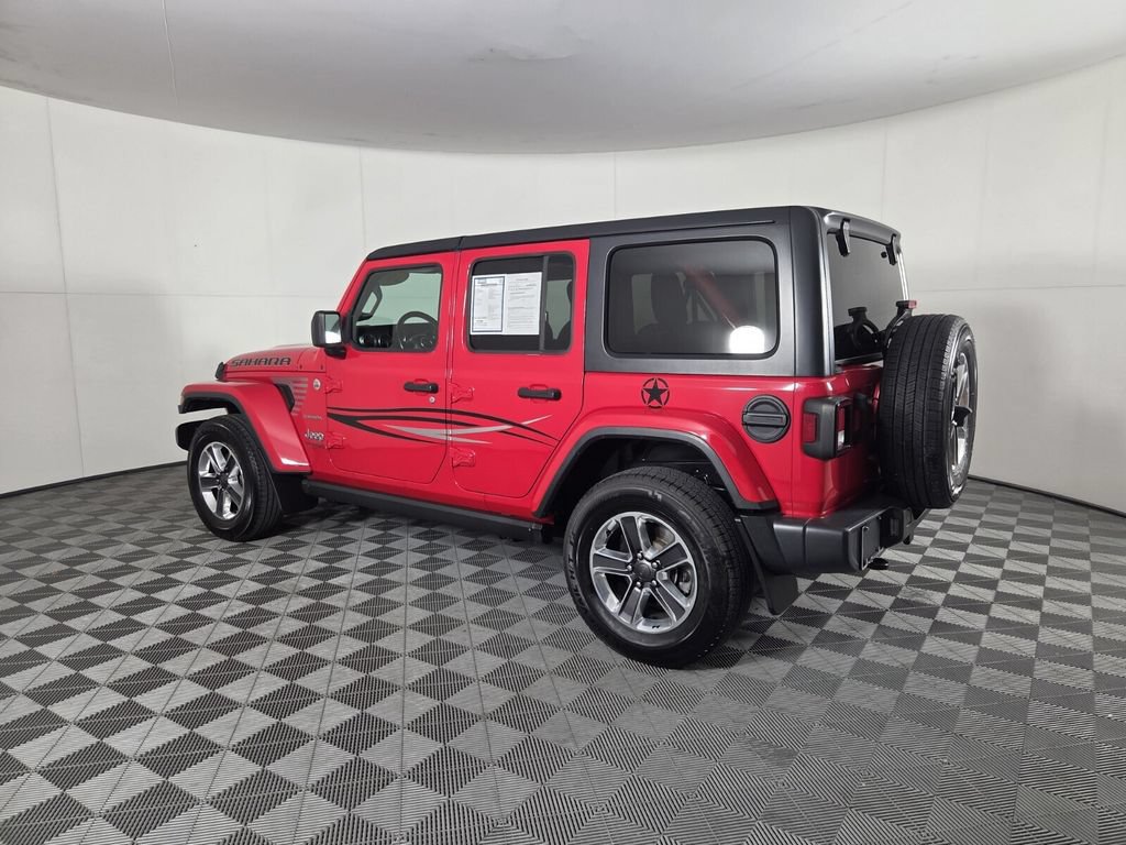 Used 2021 Jeep Wrangler Unlimited Sahara AWD/4WD image 8