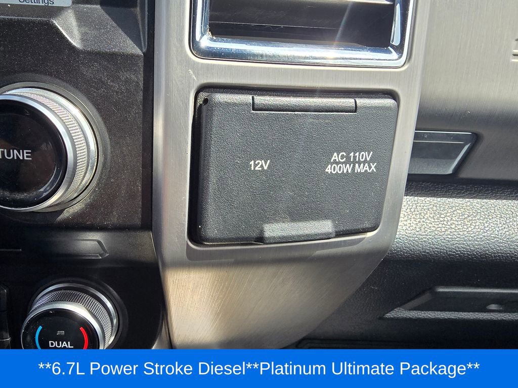 Used 2017 Ford F350 Platinum w/ Platinum Ultimate Package AWD/4WD image 26