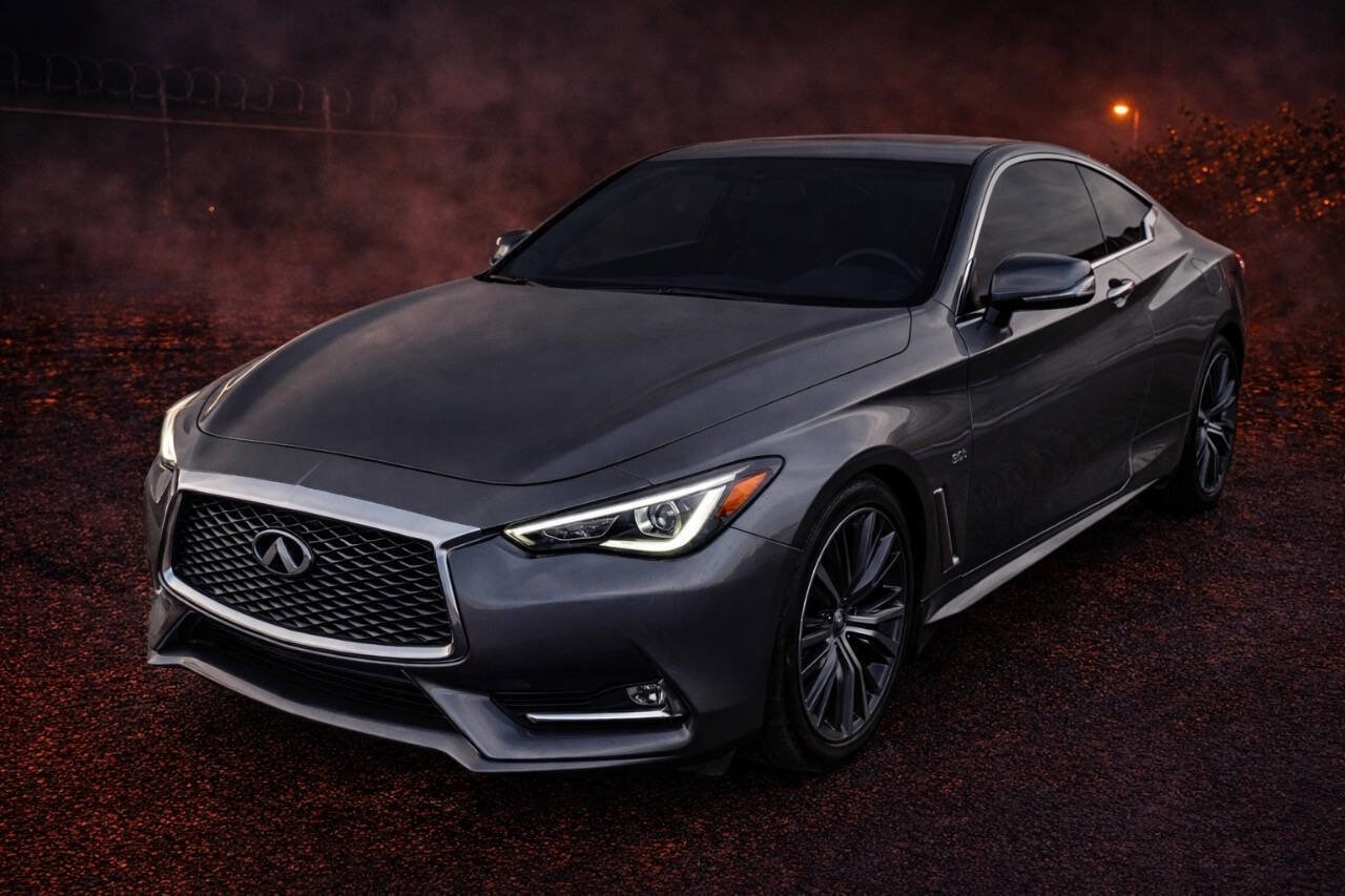 Used 2018 INFINITI Q60 3.0t Luxe w/ Sensory Package 3.0T Luxe