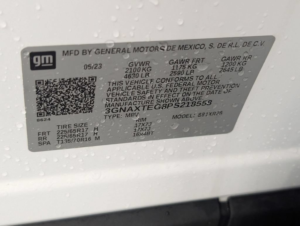 Used 2023 Chevrolet Equinox LT w/ LPO, Floor Liner Package AWD/4WD image 37