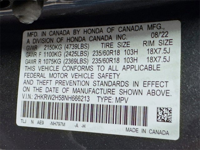 Used 2022 Honda CR-V EX image 14