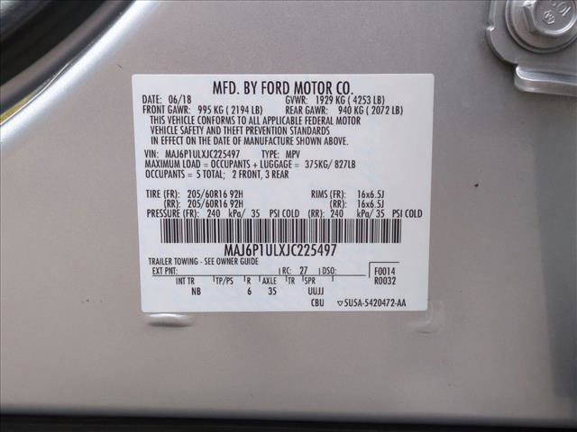 Used 2018 Ford EcoSport SE w/ SE Convenience Package image 22