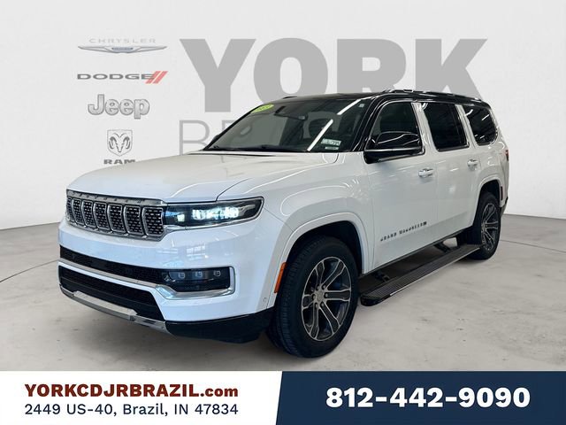 Used 2023 Jeep Grand Wagoneer 4WD w/ Rear Seat Video Group 1