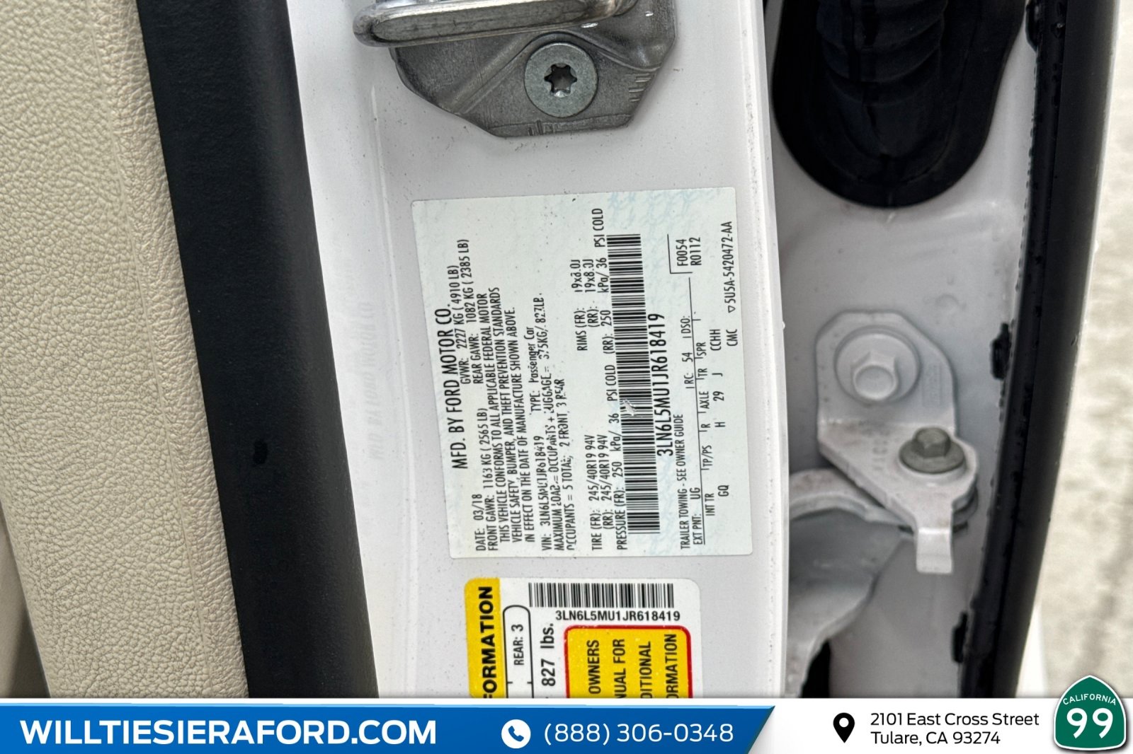 Used 2018 Lincoln MKZ Reserve w/ Technology Package image 17