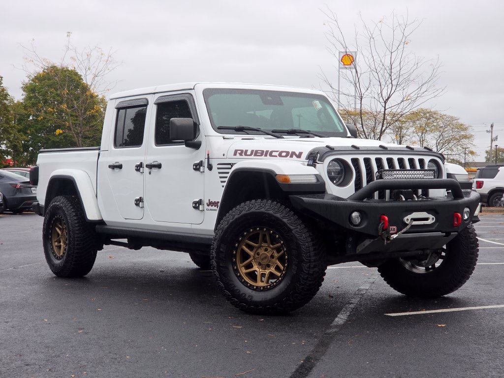 Used 2020 Jeep Gladiator Rubicon w/ Advanced Safety Group AWD/4WD image 2
