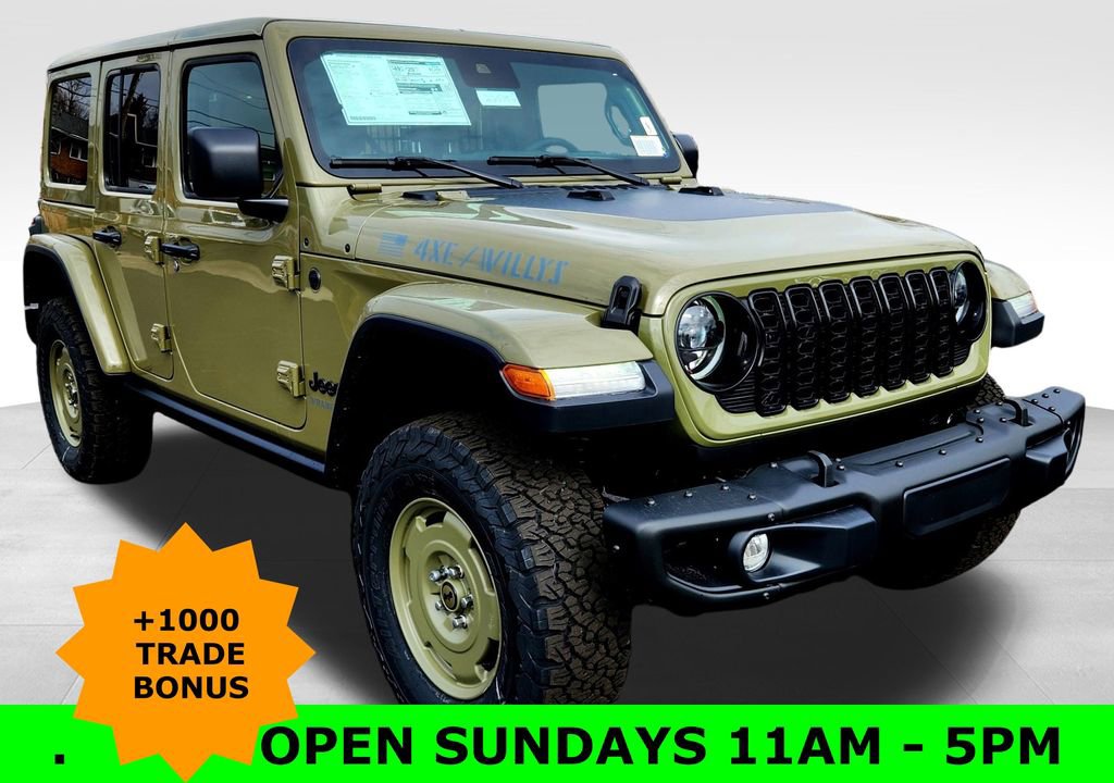 New 2025 Jeep Wrangler Unlimited Sport S 4xe image 1