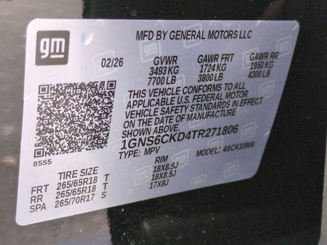 New 2026 Chevrolet Suburban LT image 33