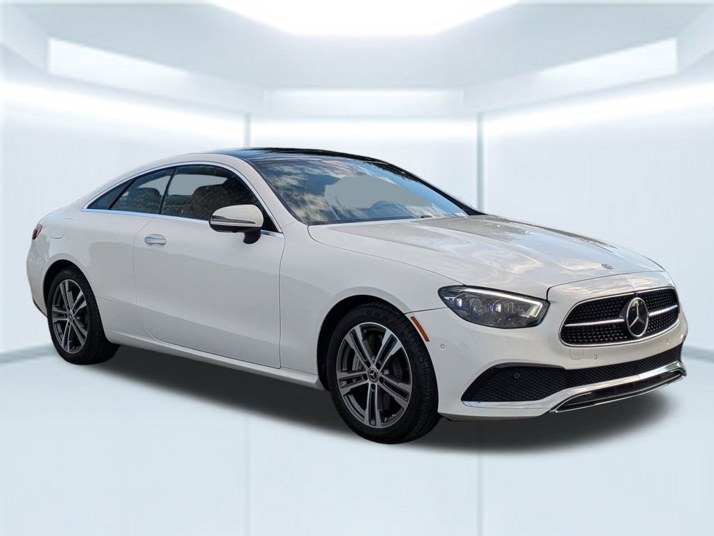 Used 2022 Mercedes-Benz E 450 4MATIC Coupe w/ Driver Assistance Package image 7