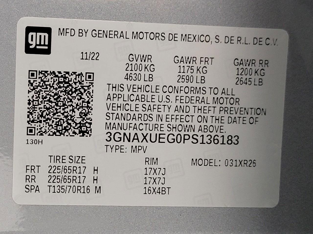 Certified 2023 Chevrolet Equinox LT AWD/4WD image 28