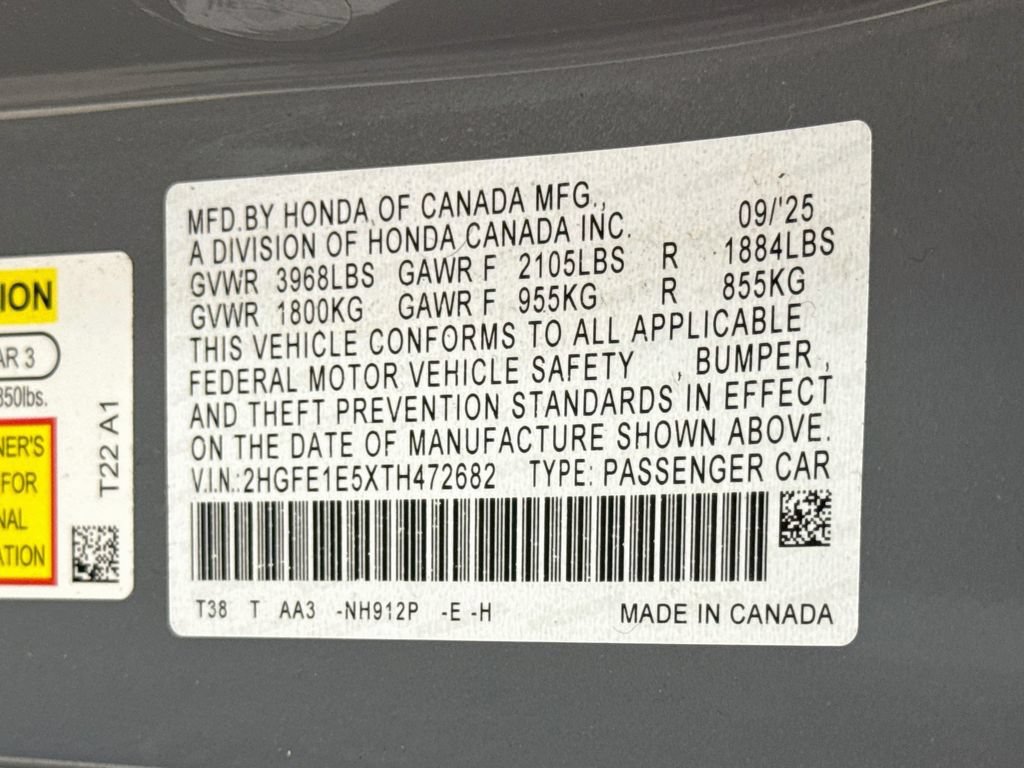 Used 2026 Honda Civic Si image 29