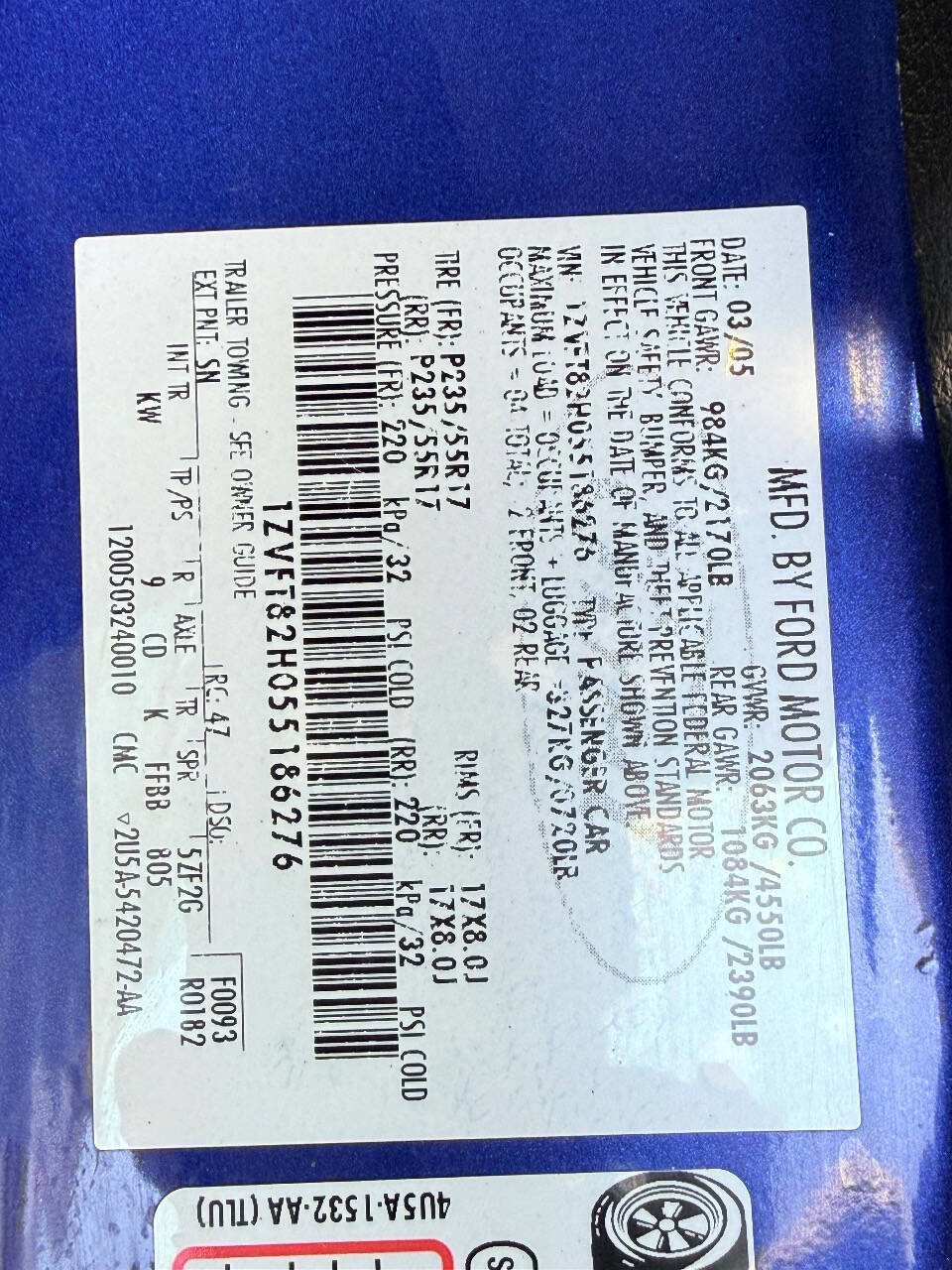 Used 2005 Ford Mustang GT Premium image 30