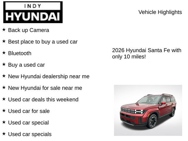 New 2026 Hyundai Santa Fe SEL AWD/4WD image 8