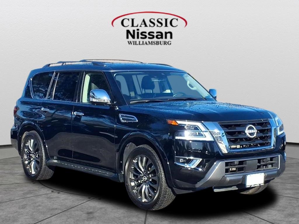 Used 2024 Nissan Armada Platinum w/ Captain's Chairs Package