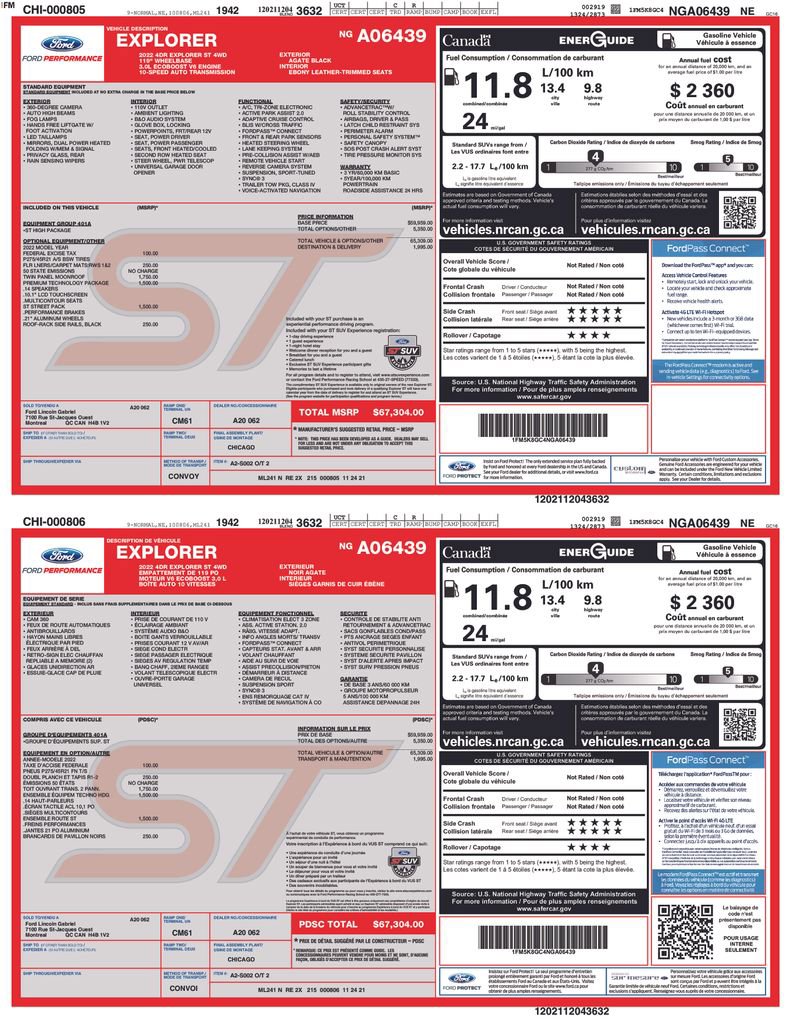 Used 2022 Ford Explorer ST w/ ST Street Pack image 6