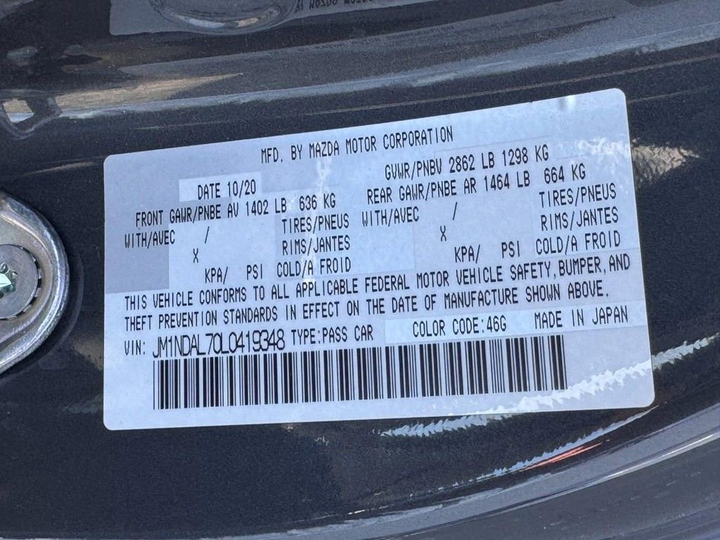 Used 2020 MAZDA MX-5 Miata RF Club image 24