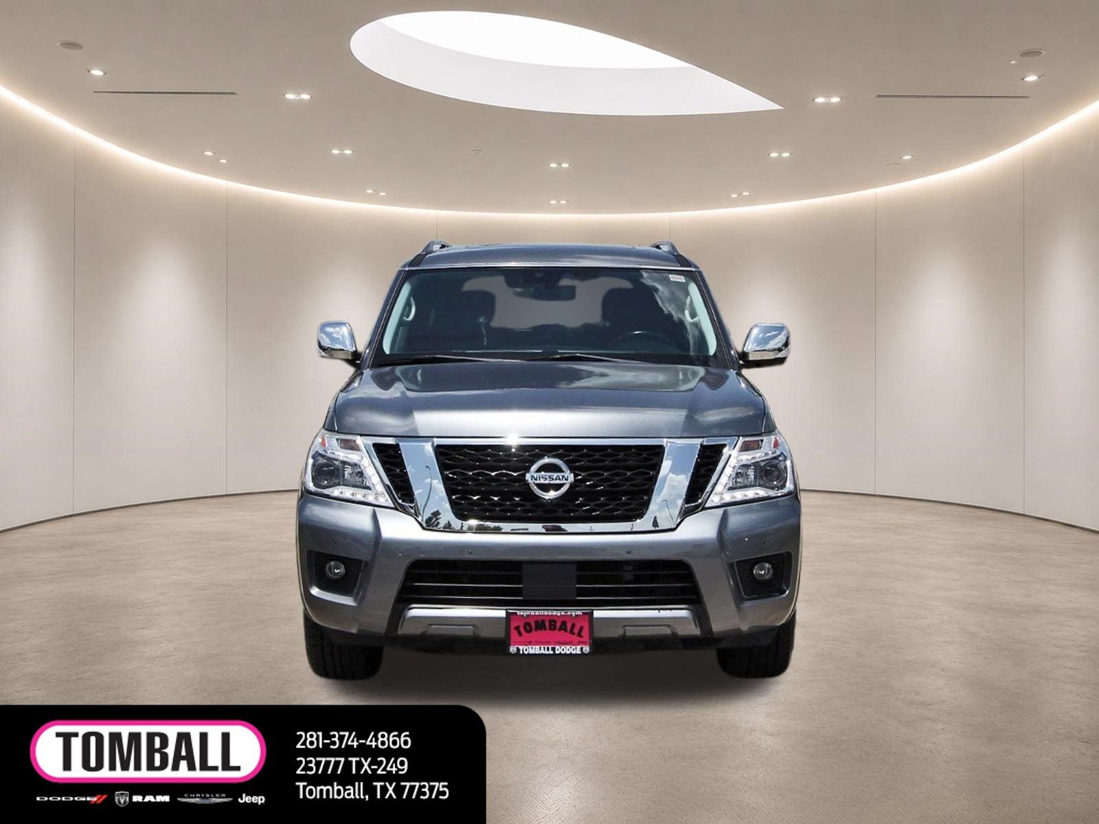 Used 2019 Nissan Armada Platinum w/ Captain's Chairs Package RWD image 2
