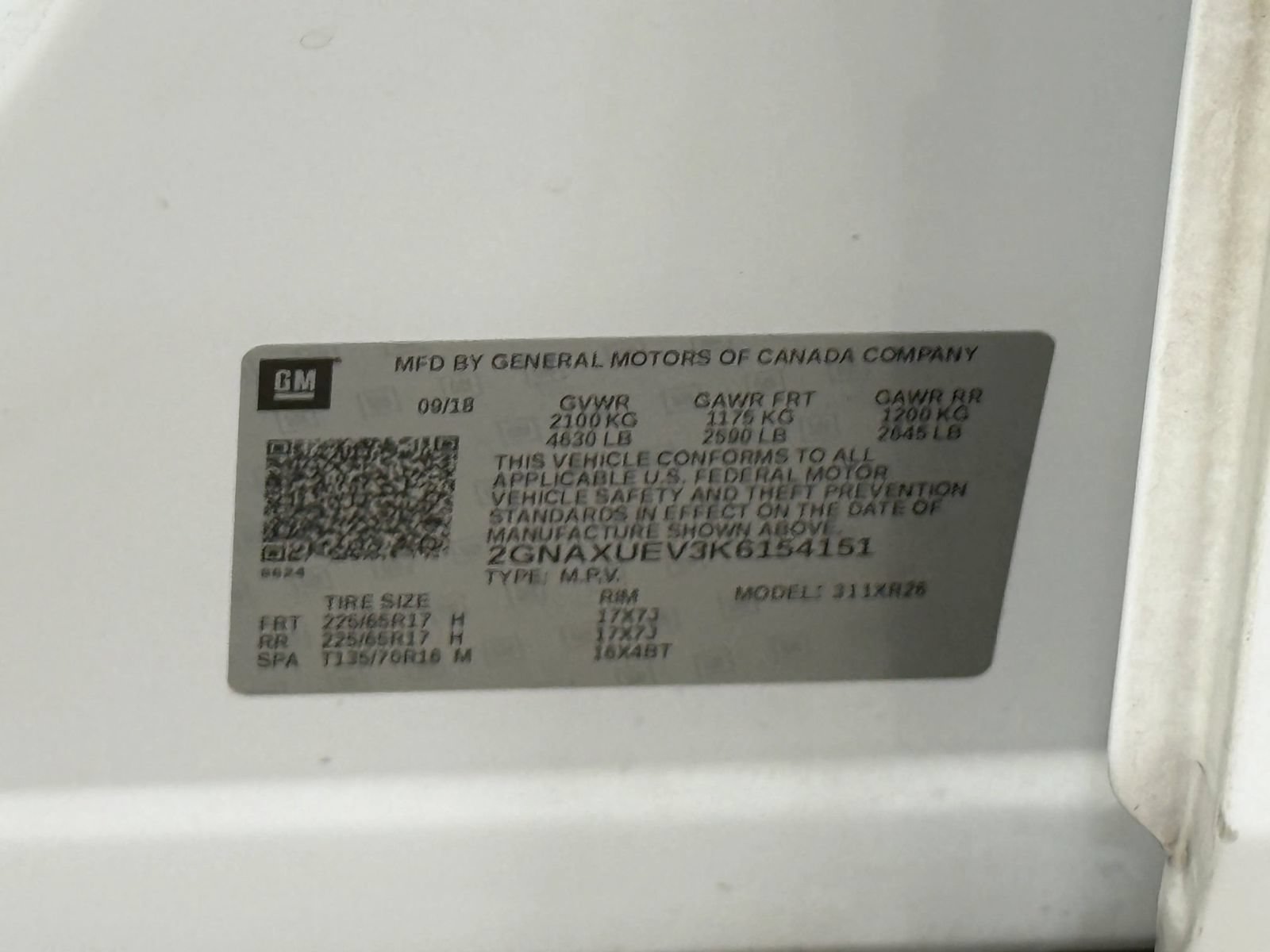 Used 2019 Chevrolet Equinox LT AWD/4WD image 39