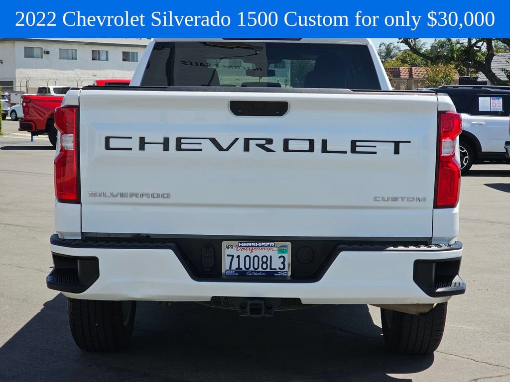 Used 2022 Chevrolet Silverado 1500 Custom w/ Safety Confidence Package RWD image 6