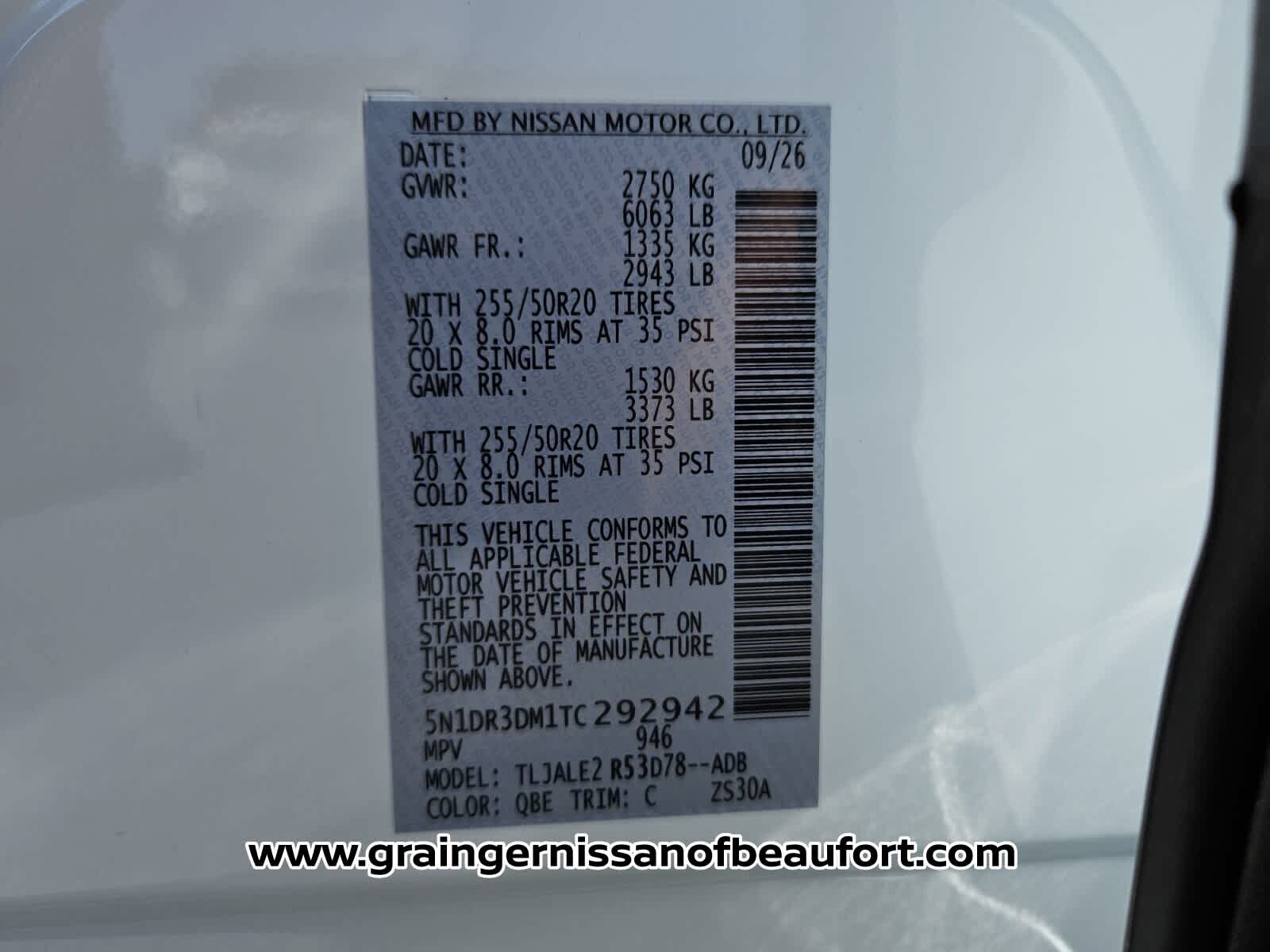 New 2026 Nissan Pathfinder Platinum FWD image 7
