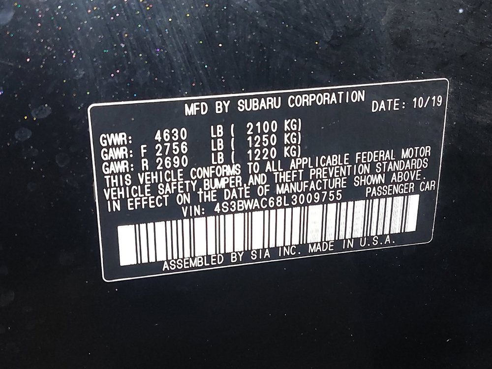 Used 2020 Subaru Legacy Premium image 33