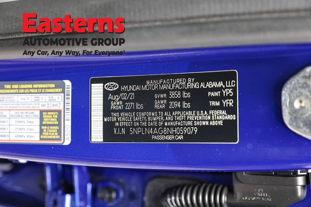 Used 2022 Hyundai Elantra SEL w/ Convenience + Premium Package FWD image 35