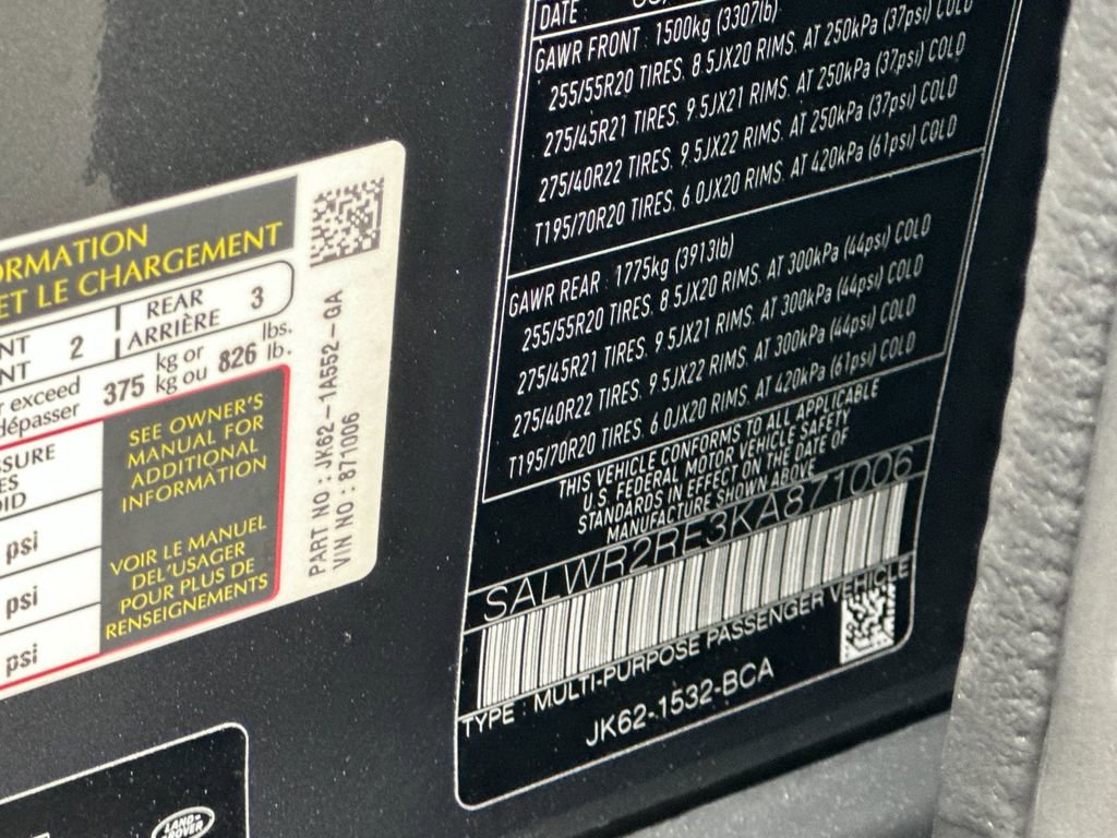 Used 2019 Land Rover Range Rover Sport Supercharged image 30