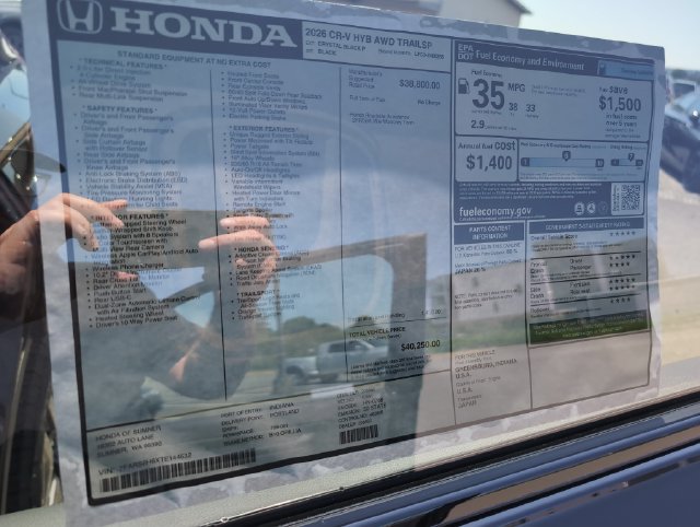 New 2026 Honda CR-V TrailSport image 30