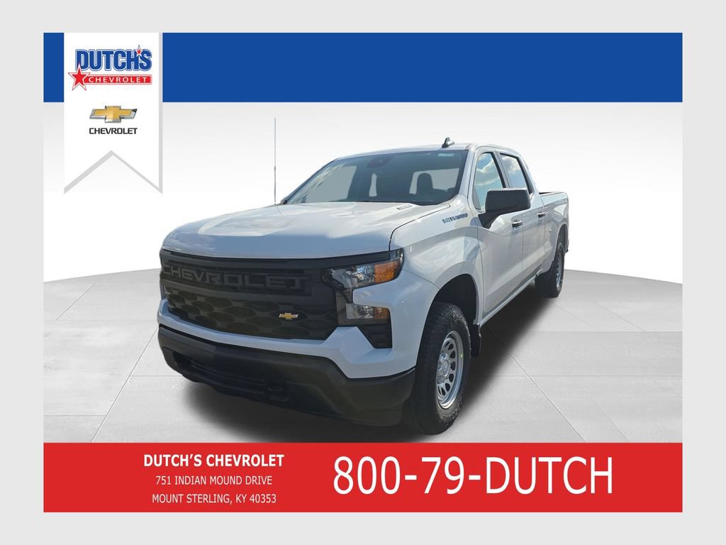New 2026 Chevrolet Silverado 1500 W/T w/ WT Value Package AWD/4WD image 1