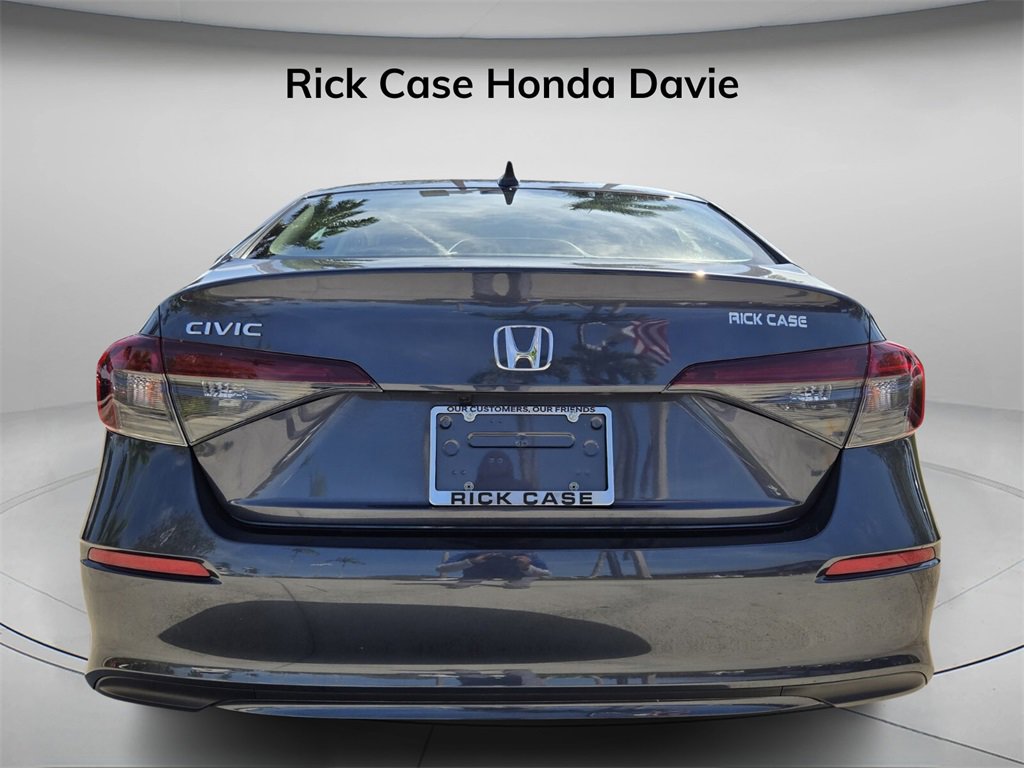 Certified 2025 Honda Civic LX image 6