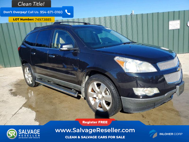 Used 2012 Chevrolet Traverse LTZ w/ LPO, 'HIT The Road' Package FWD image 5