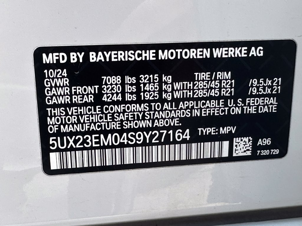 Certified 2025 BMW X7 xDrive40i w/ Executive Package AWD/4WD image 46