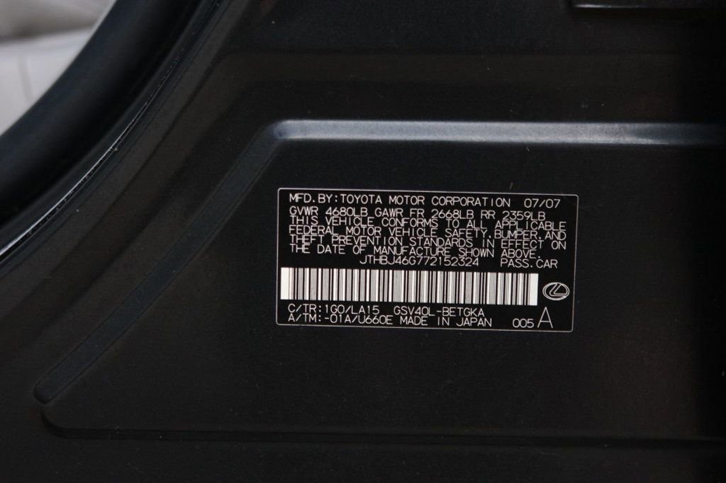 Used 2007 Lexus ES 350 image 44