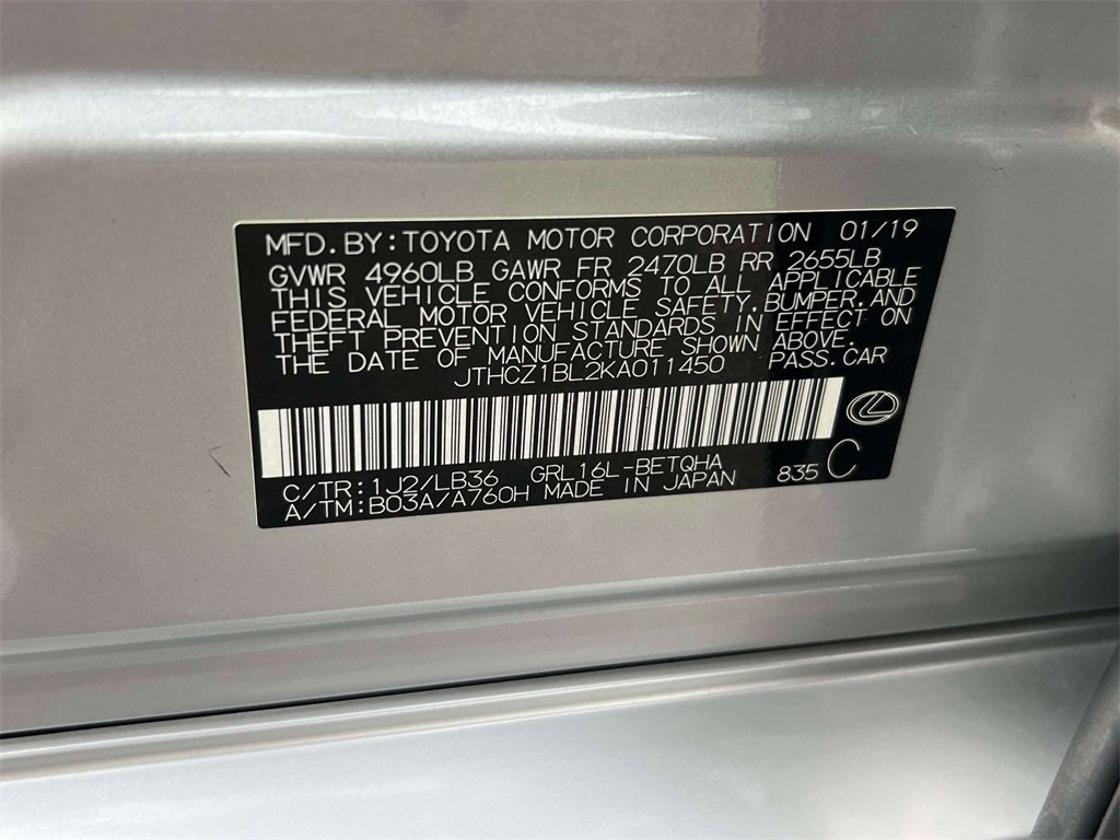 Certified 2019 Lexus GS 350 F Sport image 18