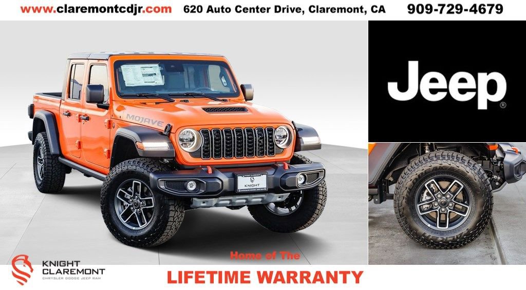 New 2025 Jeep Gladiator Mojave w/ Convenience Group