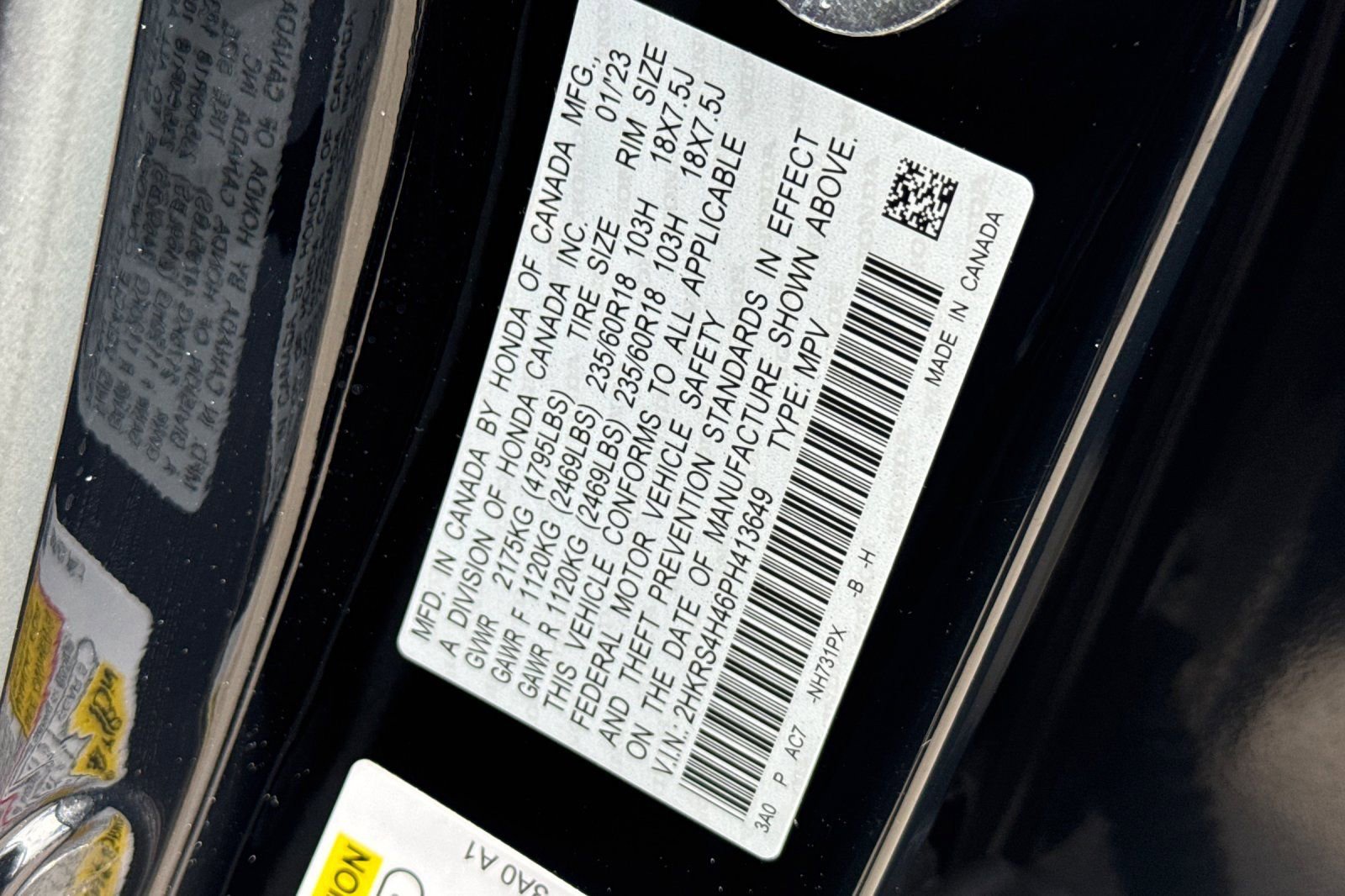 Certified 2023 Honda CR-V EX image 28