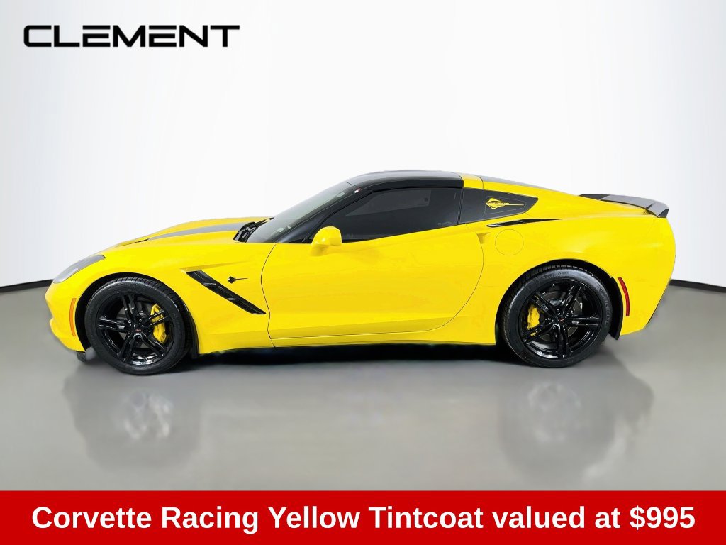 Used 2016 Chevrolet Corvette Stingray Coupe w/ Carbon Flash Badge Package RWD image 5
