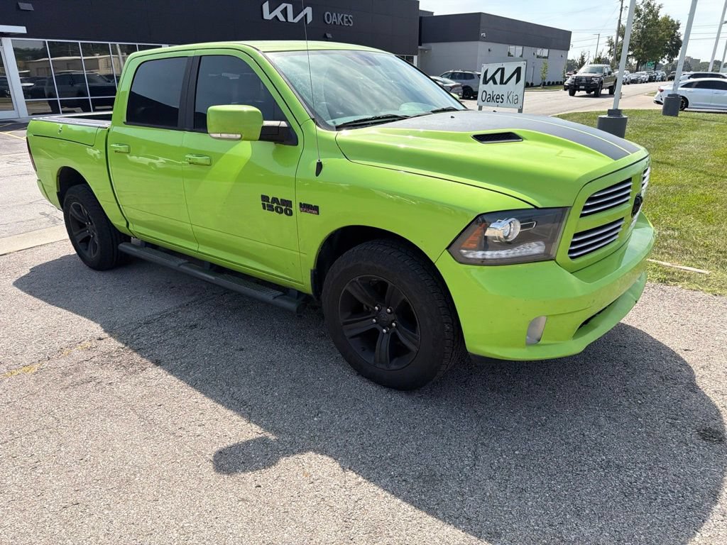 Used 2017 RAM 1500 Sport w/ Sublime Green Sport Package AWD/4WD image 7