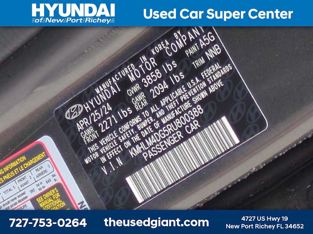 Certified 2024 Hyundai Elantra SEL FWD image 31