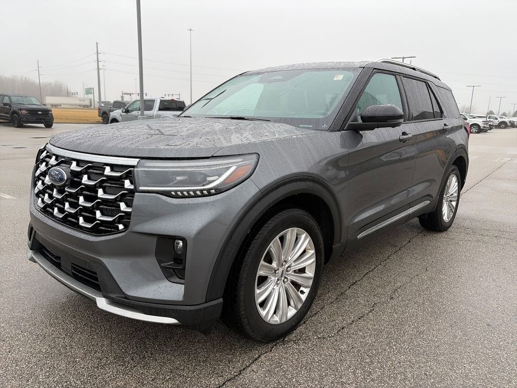 Used 2025 Ford Explorer Platinum w/ LUX Leather Package AWD/4WD image 3