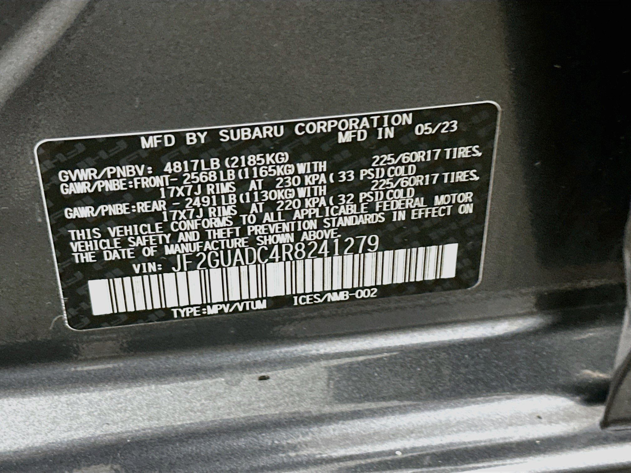 Used 2024 Subaru Crosstrek 2.0i Premium w/ Popular Package #3 AWD/4WD image 12