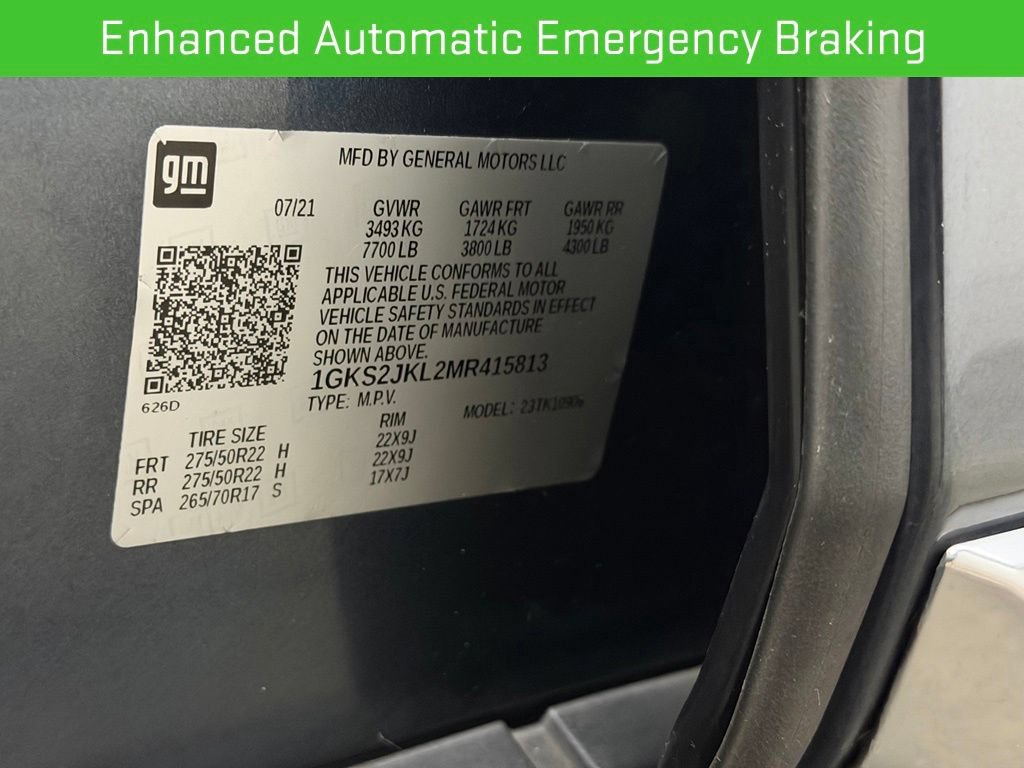 Certified 2021 GMC Yukon XL Denali w/ Advanced Technology Package AWD/4WD image 36