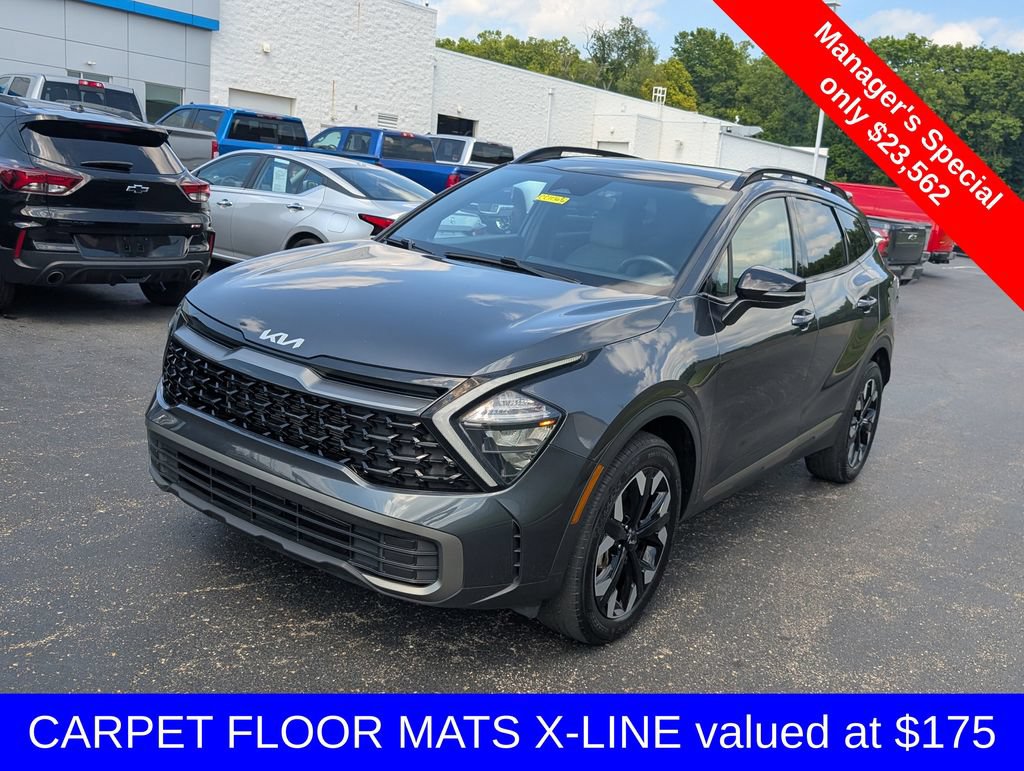 Used 2023 Kia Sportage X-Line w/ X-Line Premium Package AWD/4WD image 3