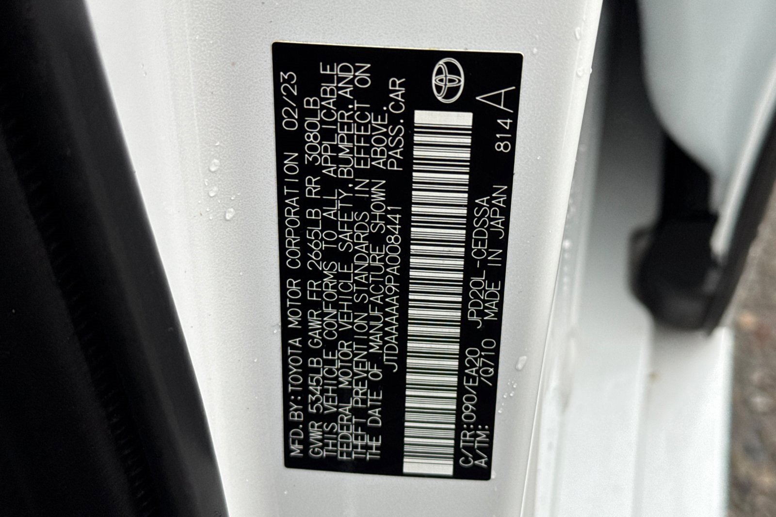 Certified 2023 Toyota Mirai XLE image 28