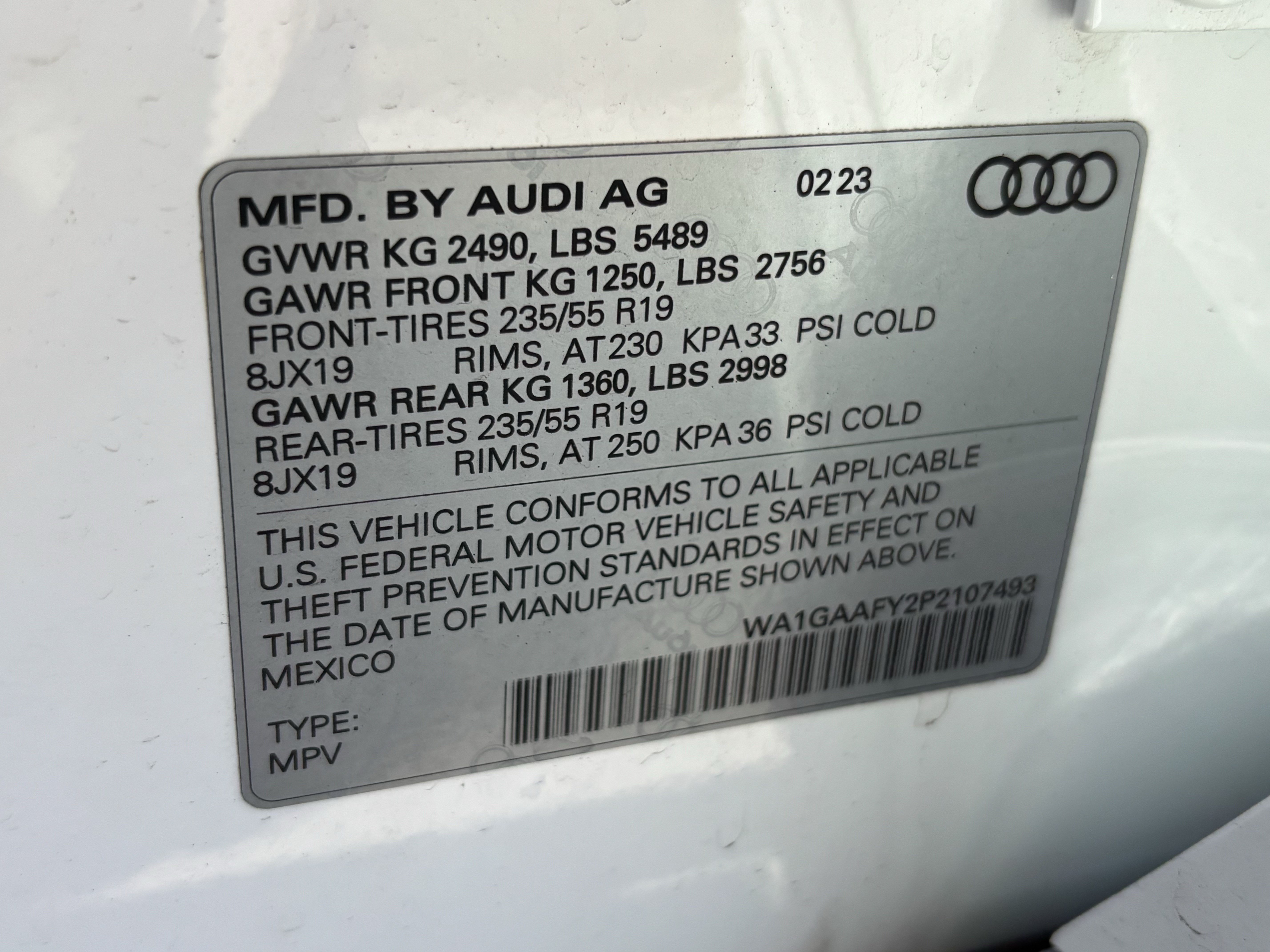 Used 2023 Audi Q5 2.0T Premium w/ Convenience Package AWD/4WD image 37