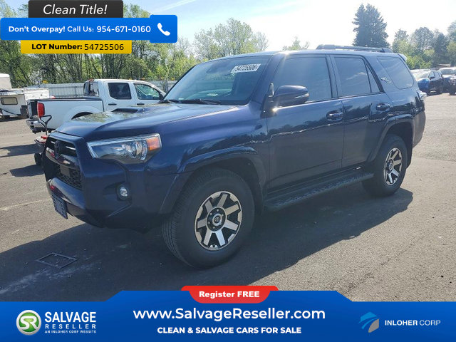 Used 2021 Toyota 4Runner TRD Off-Road Premium