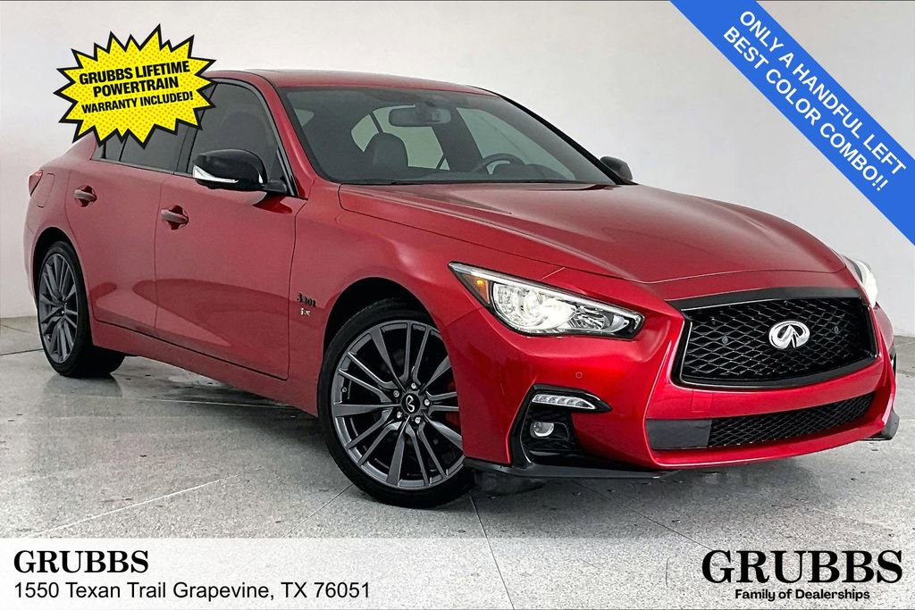 Used 2023 INFINITI Q50 Red Sport 400