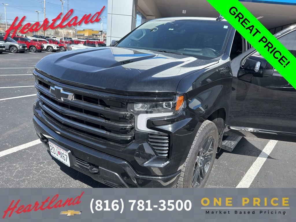 Used 2025 Chevrolet Silverado 1500 High Country w/ Midnight Edition